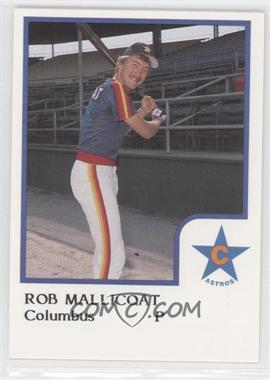 1986 ProCards Columbus Astros - [Base] #_ROMA - Rob Mallicoat