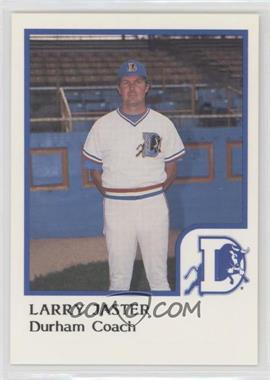 1986 ProCards Durham Bulls - [Base] #_LAJA - Larry Jaster