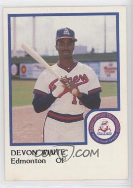 1986 ProCards Edmonton Trappers - [Base] #_DEWH - Devon White