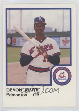 1986 ProCards Edmonton Trappers - [Base] #_DEWH - Devon White