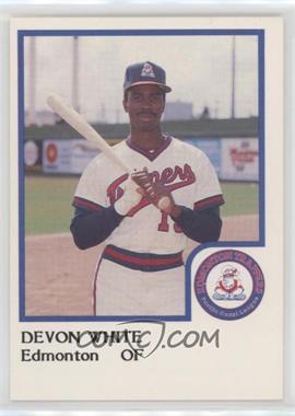 1986 ProCards Edmonton Trappers - [Base] #_DEWH - Devon White