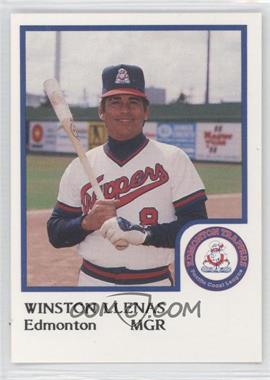 1986 ProCards Edmonton Trappers - [Base] #_WILL - Winston Llenas
