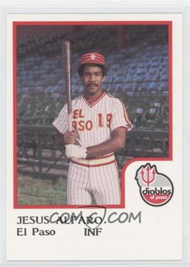 1986 ProCards El Paso Diablos - [Base] #_JEAL - Jesus Alfaro