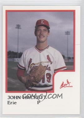 1986 ProCards Erie Cardinals - [Base] #_JOHA - John Hackett