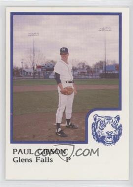 1986 ProCards Glens Falls Tigers - [Base] #_PAGI - Paul Gibson