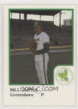 1986 ProCards Greensboro Hornets - [Base] #_BIZU - Bill Zupka