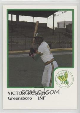 1986 ProCards Greensboro Hornets - [Base] #_VIRO - Victor Rosario