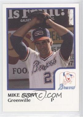 1986 ProCards Greenville Braves - [Base] #_MISC - Mike Scott
