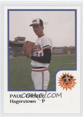 1986 ProCards Hagerstown Suns - [Base] #_PATH - Paul Thorpe