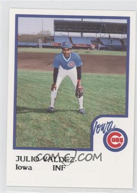 1986 ProCards Iowa Cubs - [Base] #_JUVA - Julio Valdez