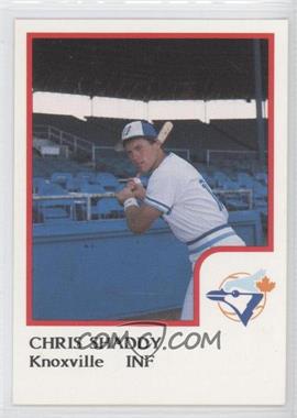 1986 ProCards Knoxville Blue Jays - [Base] #_CHSH - Chris Shaddy