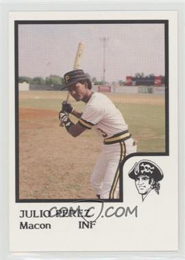 1986 ProCards Macon Pirates - [Base] #_JUPE - Julio Perez