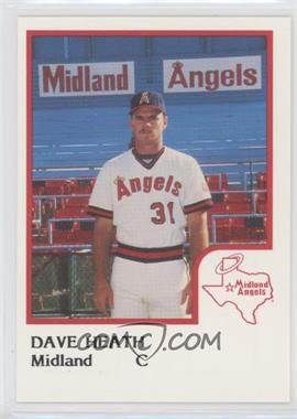 1986 ProCards Midland Angels - [Base] #_DAHE - David Heath