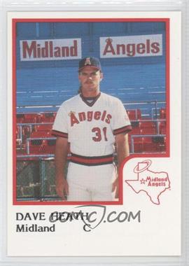 1986 ProCards Midland Angels - [Base] #_DAHE - David Heath