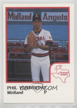 1986 ProCards Midland Angels - [Base] #_PHVE - Philip Venturino