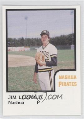 1986 ProCards Nashua Pirates - [Base] #_JILE - Jim Leopold