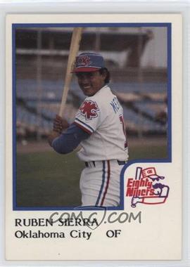 1986 ProCards Oklahoma City Eighty Niners - [Base] #_RUSI - Ruben Sierra (Photo is Orlando Mercado)