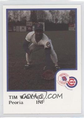 1986 ProCards Peoria Chiefs - [Base] #_TIWA - Tim Wallace