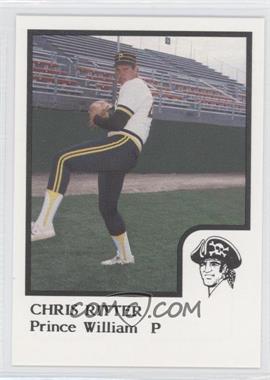 1986 ProCards Prince William Pirates - [Base] #_CHRI - Chris Ritter