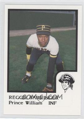 1986 ProCards Prince William Pirates - [Base] #_REBA - Reggie Barringer