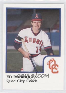 1986 ProCards Quad City Angels - [Base] #_EDRO - Ed Rodriguez