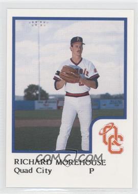 1986 ProCards Quad City Angels - [Base] #_RIMO - Richard Morehouse
