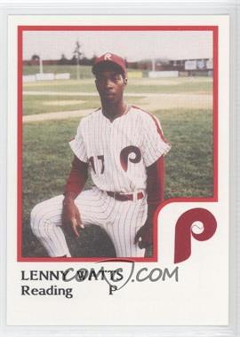 1986 ProCards Reading Phillies - [Base] #_LEWA - Len Watts