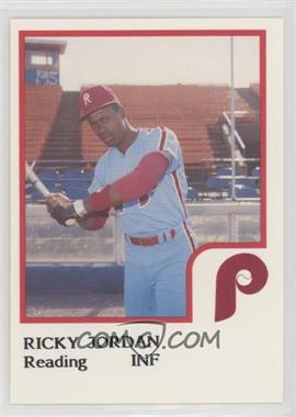1986 ProCards Reading Phillies - [Base] #_RIJO - Ricky Jordan