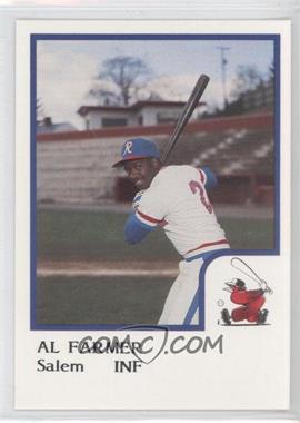 1986 ProCards Salem Redbirds - [Base] #_ALFA - Albert Farmer