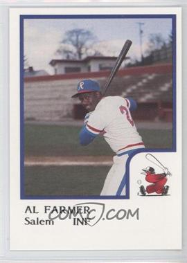 1986 ProCards Salem Redbirds - [Base] #_ALFA - Albert Farmer