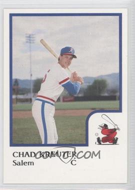 1986 ProCards Salem Redbirds - [Base] #_CHKR - Chad Kreuter