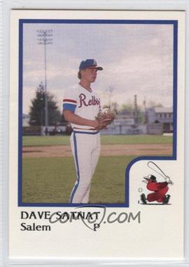 1986 ProCards Salem Redbirds - [Base] #_DASA - Dave Satnat