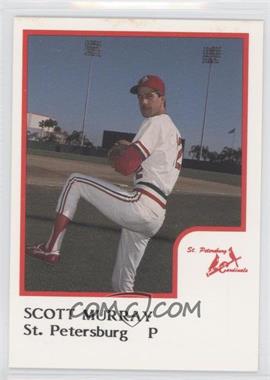 1986 ProCards St. Petersburg Cardinals - [Base] #_SCMU - Scott Murray