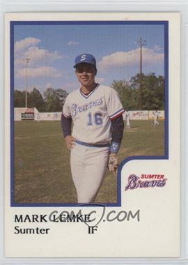 1986 ProCards Sumter Braves - [Base] #_MALE - Mark Lemke