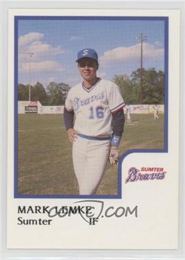 1986 ProCards Sumter Braves - [Base] #_MALE - Mark Lemke