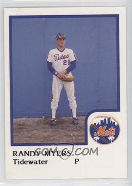 1986 ProCards Tidewater Tides - [Base] #_RAMY - Randy Myers
