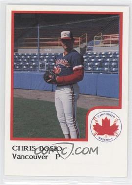 1986 ProCards Vancouver Canadians - [Base] #_CHBO - Chris Bosio