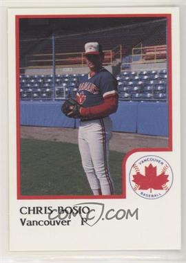 1986 ProCards Vancouver Canadians - [Base] #_CHBO - Chris Bosio