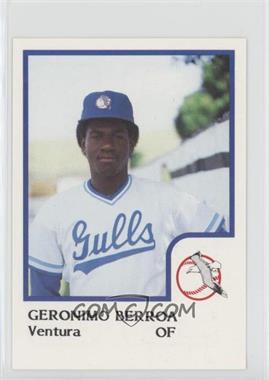 1986 ProCards Ventura Gulls - [Base] #_GEBE - Geronimo Berroa