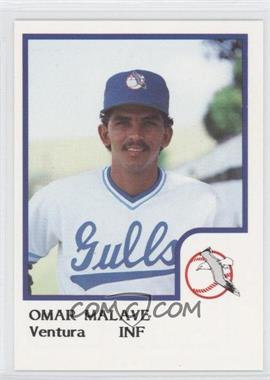 1986 ProCards Ventura Gulls - [Base] #_OMMA - Omar Malave