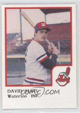 1986 ProCards Waterloo Indians - [Base] #_DAAL - David Alvis