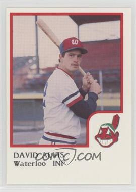 1986 ProCards Waterloo Indians - [Base] #_DAAL - David Alvis