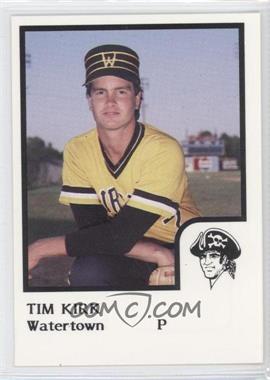 1986 ProCards Watertown Pirates - [Base] #_TIKI - Tim Kirk