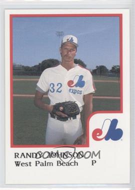 Randy Johnson West Palm Beach Expos Card Randy Johnson West Palm Beach Expos Card