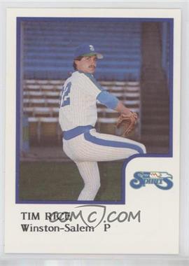 1986 ProCards Winston-Salem Spirits - [Base] #_TIRI - Tim Rice