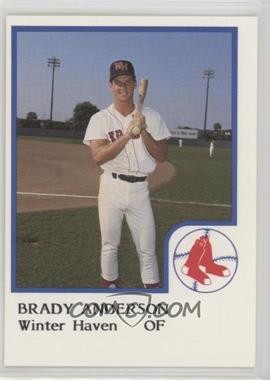 1986 ProCards Winter Haven Red Sox - [Base] #_BRAN - Brady Anderson