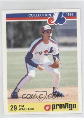 1986 Provigo Montreal Expos Collection - [Base] #11 - Tim Wallach