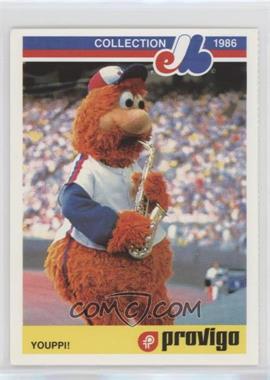 1986 Provigo Montreal Expos Collection - [Base] #27 - Youppi! [EX to NM]