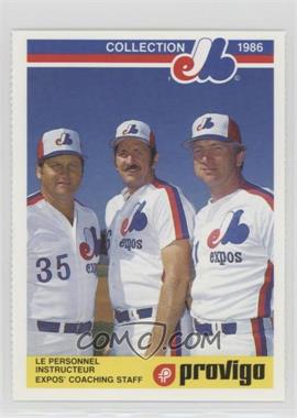 1986 Provigo Montreal Expos Collection - [Base] #28 - Rick Renick, Ron Hansen, Ken Macha