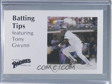 1986 Smokey Bear San Diego Padres Tips Flip Books - [Base] #_TOGW - Tony Gwynn
